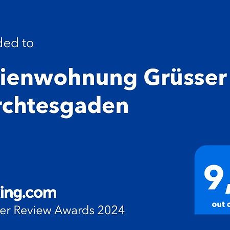 Ferienwohnung Gruesser In بيرشتسغادن المظهر الخارجي الصورة
