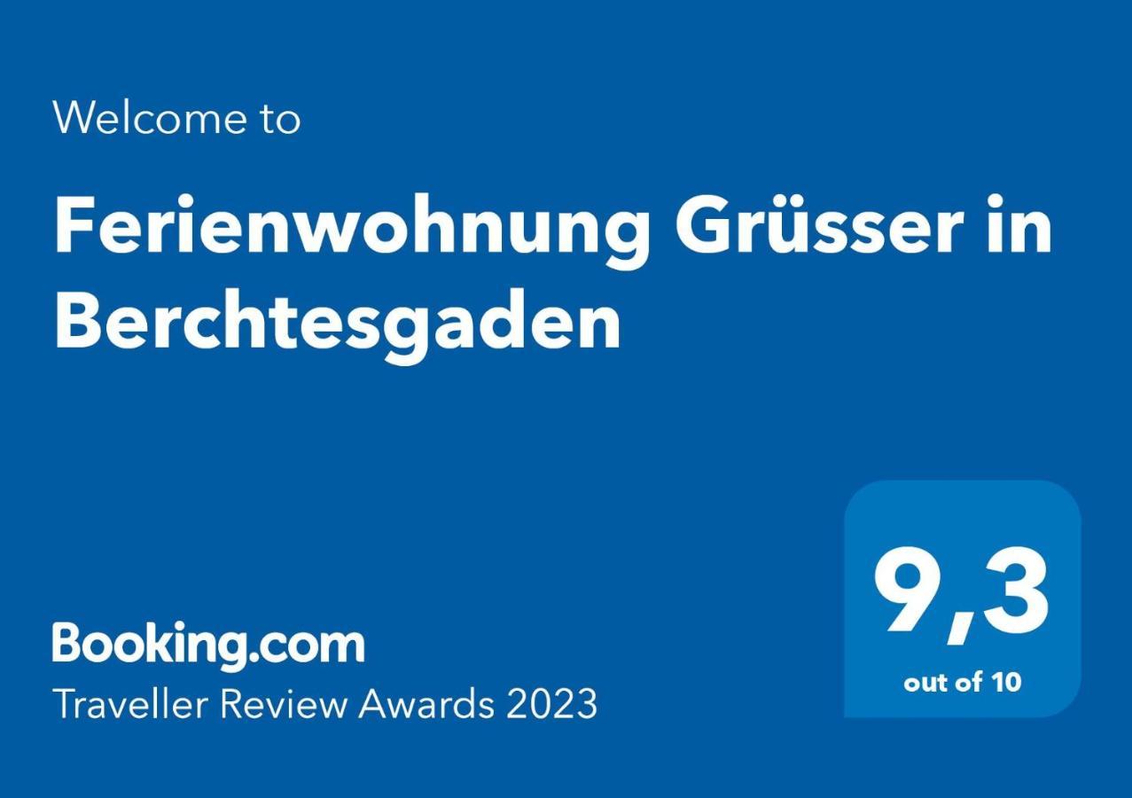 Ferienwohnung Gruesser In بيرشتسغادن المظهر الخارجي الصورة
